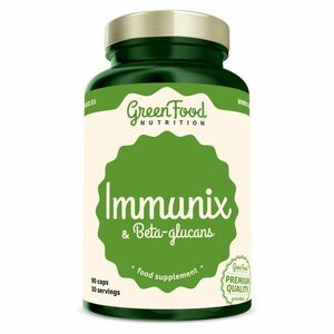 GREENFOOD NUTRITION Immunix & beta-glucans 90 kapslí obraz