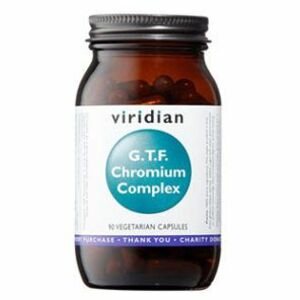 VIRIDIAN Nutrition G.T.F. Chromium Complex 90 kapslí obraz