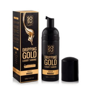 SOSU Dripping Gold Luxury Mousse samoopalovací pěna medium 150 ml obraz
