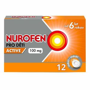 Nurofen pro děti Active 100 mg 12 tablet obraz