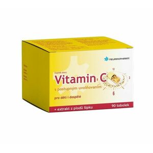 Neuraxpharm Vitamin C s postupným uvolňováním 90 tobolek obraz