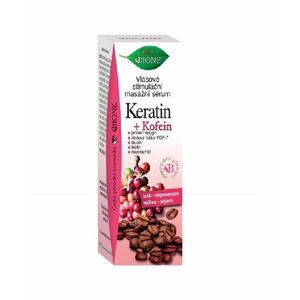 BIO BIONE Keratin + Kofein Vlasové masážní stimulační sérum 215 ml obraz