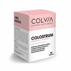 COLVIA Colostrum + Acerola + vitamín C 60 tobolek obraz
