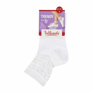 Bellinda TRENDY COTTON vel. 35/38 dámské ponožky 1 pár bílé obraz