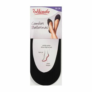 Bellinda Comfort Ballerinas vel. 35/38 dámské bavlněné balerínky 1 pár černé obraz