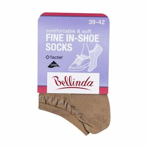 Bellinda FINE IN-SHOE vel. 39/42 dámské kotníkové ponožky 1 pár tělové obraz