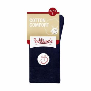Bellinda Cotton Comfort vel. 39/42 dámské klasické ponožky 1 pár modré obraz