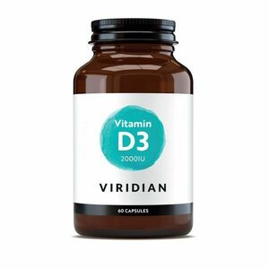 Viridian Vitamin D3 2000 IU 60 kapslí obraz