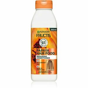 Garnier Fructis Papaya Hair Food regenerační kondicionér pro poškozené vlasy 350 ml obraz