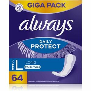 Always Daily Protect Long slipové vložky bez parfemace 64 ks obraz