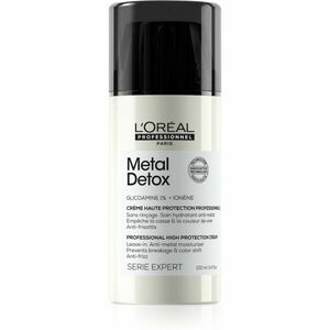 L’Oréal Professionnel Serie Expert Metal Detox ochranný krém pro lámavé a namáhané vlasy 100 ml obraz