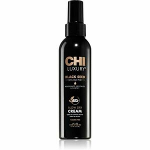 CHI Luxury Black Seed Oil Blow Dry Cream vyživující a termoochranný krém pro uhlazení vlasů 177 ml obraz