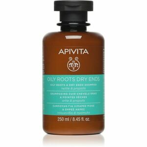 Apivita Holistic Hair Care Nettle & Propolis šampon pro mastnou vlasovou pokožku a suché konečky 250 ml obraz