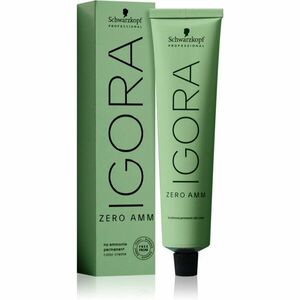 Schwarzkopf Professional IGORA ZERO AMM permanentní barva na vlasy bez amoniaku odstín 4-0 60 ml obraz