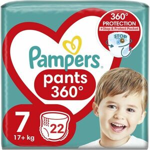 Pampers Pants Size 7 jednorázové plenkové kalhotky 17+ kg 22 ks obraz