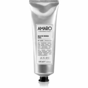 FarmaVita Amaro Rock Hard transparentní fixační gel na vlasy 125 ml obraz