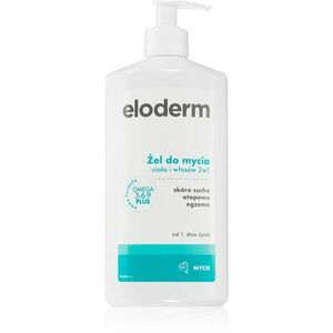 Eloderm Body & Hair Shower Gel mycí gel na tělo a vlasy pro děti od narození 400 ks obraz
