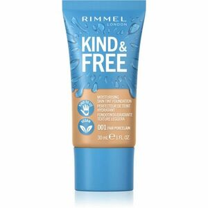 Rimmel Kind & Free lehký hydratační make-up odstín 001 Fair Porcelain 30 ml obraz