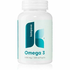 Kompava Omega 3 podpora správného fungování organismu 100 cps obraz