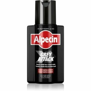 Alpecin Grey Attack kofeinový šampon proti šedivění vlasů pro muže 200 ml obraz