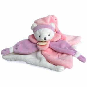 Doudou Gift Set Cuddle Cloth usínáček Pink Bear 1 ks obraz