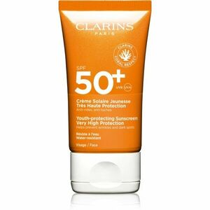 Clarins Sun Care Youth-Protecting Sunscreen opalovací krém na obličej SPF 50+ 50 ml obraz