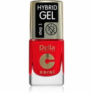 Delia Cosmetics Coral Hybrid Gel gelový lak na nehty bez užití UV/LED lampy odstín 125 11 ml obraz