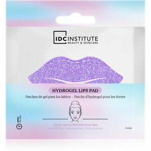 IDC Institute Glitter Lip Purple hydrogelová maska na rty 1 ks obraz