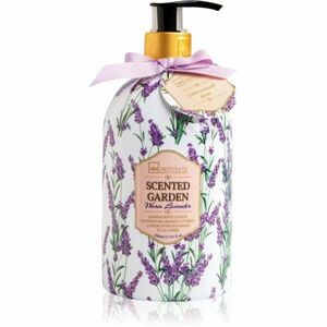 IDC INSTITUTE Scented Garden Warm Lavender hydratační tělové mléko 500 ml obraz