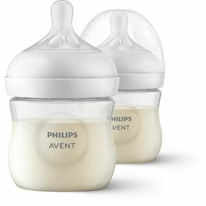 Philips Avent Natural Response Baby Bottle kojenecká láhev 0 m+ 2x125 ml obraz