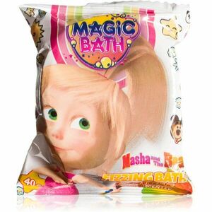 Masha & The Bear Magic Bath Bath Bomb šumivá koule do koupele Mango 40 g obraz