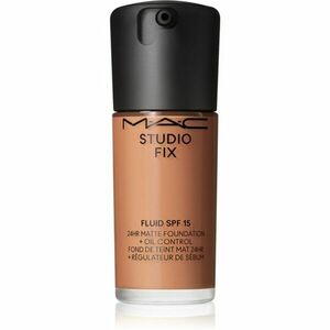 MAC Cosmetics Studio Fix Fluid SPF 15 24HR Matte Foundation + Oil Control matující make-up SPF 15 odstín NW33 30 ml obraz
