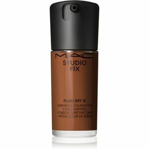 MAC Cosmetics Studio Fix Fluid SPF 15 24HR Matte Foundation + Oil Control matující make-up SPF 15 odstín NW48 30 ml obraz