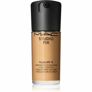 MAC Cosmetics Studio Fix Fluid SPF 15 24HR Matte Foundation + Oil Control matující make-up SPF 15 odstín NC38 30 ml obraz