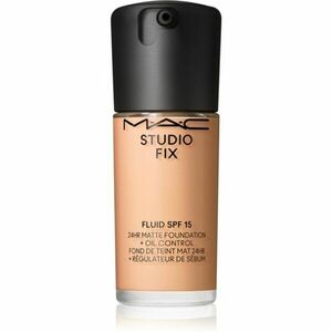 MAC Cosmetics Studio Fix Fluid SPF 15 24HR Matte Foundation + Oil Control matující make-up SPF 15 odstín N6.5 30 ml obraz