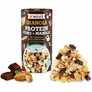 MIXIT Proteinová granola z pece Čoko & mandle granola s proteinem 450 g obraz