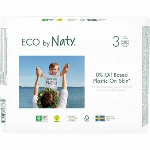 ECO by Naty Nappies Midi Size 3 jednorázové EKO pleny 4-9 kg 30 ks obraz
