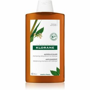 Klorane Galanga hydratační šampon proti lupům 400 ml obraz