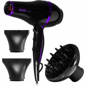 Wad Bris Hair Dryer fén na vlasy Black/Purple 1 ks obraz