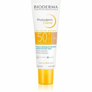 Bioderma Photoderm Créme ochranný tónovací krém na obličej SPF 50+ odstín Light 40 ml obraz