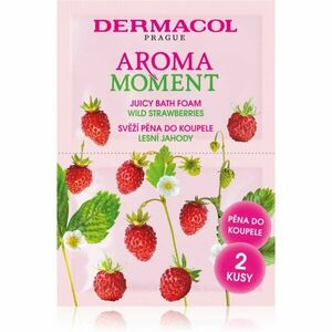 Dermacol Aroma Moment Wild Strawberries pěna do koupele cestovní balení 2x15 ml obraz