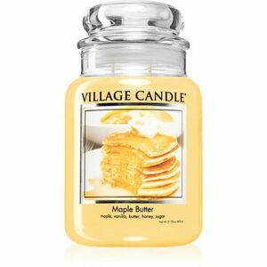Village Candle Maple Butter vonná svíčka (Glass Lid) 602 g obraz