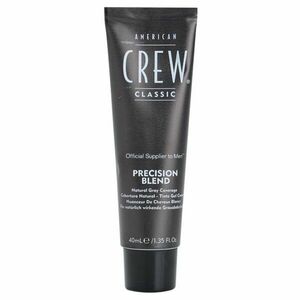American Crew Classic Precision Blend barva na vlasy pro šedivé vlasy odstín 4-5 Medium Natural 3x40 ml obraz