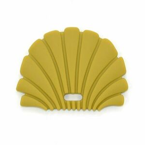 O.B Designs Shell Teether kousátko Gold 3m+ 1 ks obraz