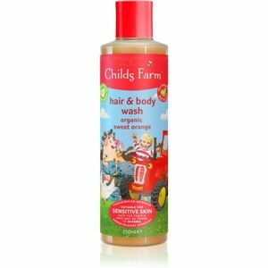 Childs Farm Hair & Body Wash mycí emulze na tělo a vlasy pro děti Sweet Orange 250 ml obraz