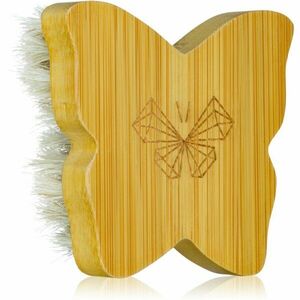 Crystallove Bamboo Butterfly Agave Face Brush Travel Size masážní kartáč na obličej a dekolt 1 ks obraz