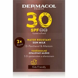 Dermacol Sun Water Resistant voděodolné mléko na opalování SPF 30 2x15 ml obraz