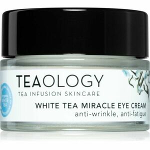 Teaology Anti-Age White Tea Miracle Eye Cream oční krém pro korekci tmavých kruhů a vrásek 15 ml obraz