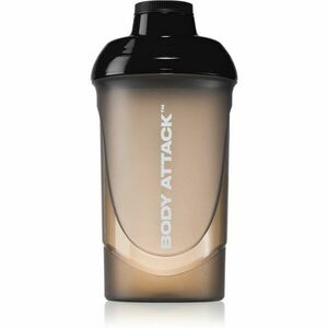 Body Attack Shaker sportovní šejkr bez obsahu BPA barva Black 600 ml obraz