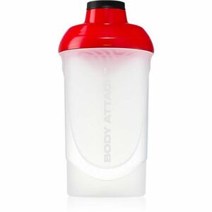 Body Attack Shaker sportovní šejkr bez obsahu BPA barva Transparent 600 ml obraz